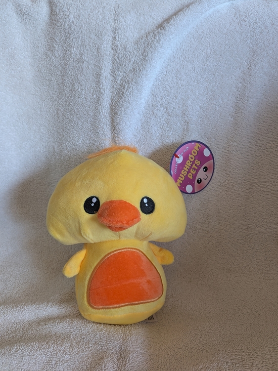 Other - Yellow & Orange Plush Chick Toy